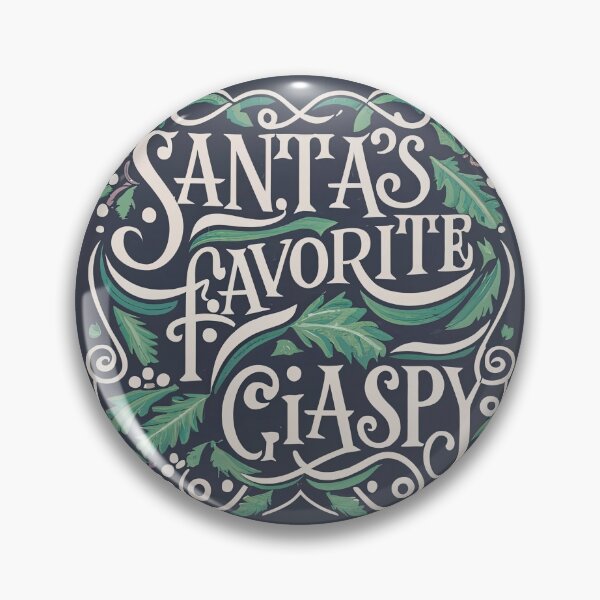 Item preview, Humorous Christmas Gift: Santa's Favorite CIA Spy designed and sold by randomorder.