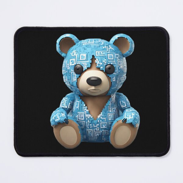 Item preview, Teddy blue bear cute designed and sold by Touchdao.