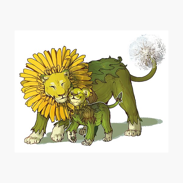 The Dandy Lion Photographic Print