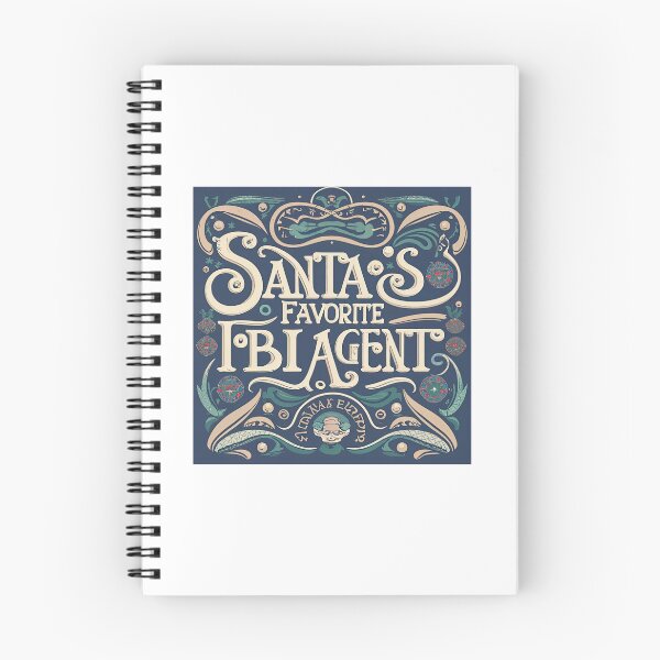 Item preview, Humorous Christmas Gift: Santa's Favorite FBI Agent designed and sold by randomorder.