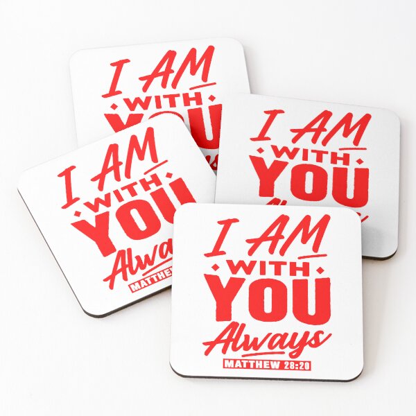 Item preview, Matthew 28:20 I Am With You Always designed and sold by plushism.