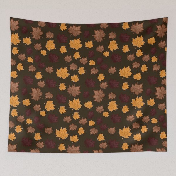 Item preview, Autumn Maple Leaves Fall Vibe Pattern Design designed and sold by Karen Ekdahl.