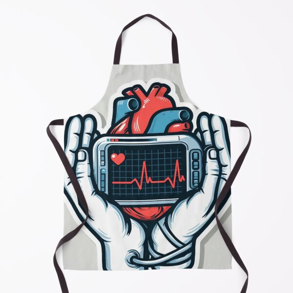 Item preview, Heart Monitor and Hands designed and sold by attpavitra.