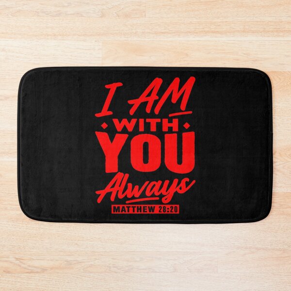 Item preview, Matthew 28:20 I Am With You Always designed and sold by plushism.