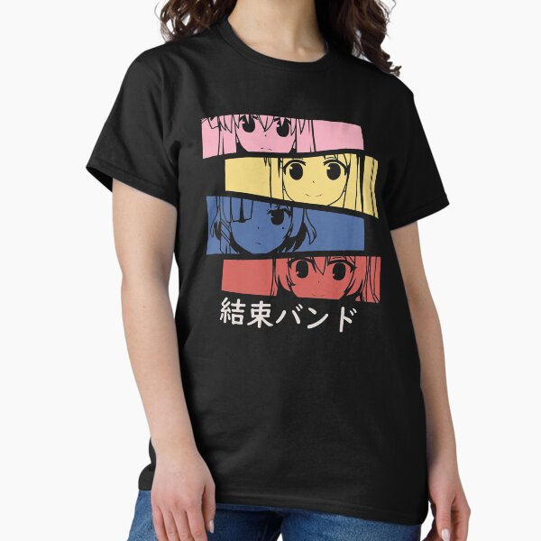Aperçu de l'œuvre BOCCHI LE ROCHER ! - Groupe Kessoku créée et vendue par RedoneDesignART ⭐⭐⭐⭐⭐.