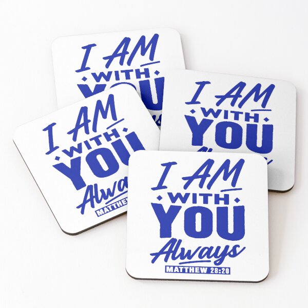 Item preview, Matthew 28:20 I Am With You Always designed and sold by plushism.
