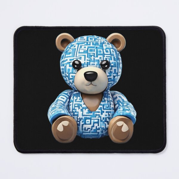 Item preview, Teddy blue bear so cute designed and sold by Touchdao.