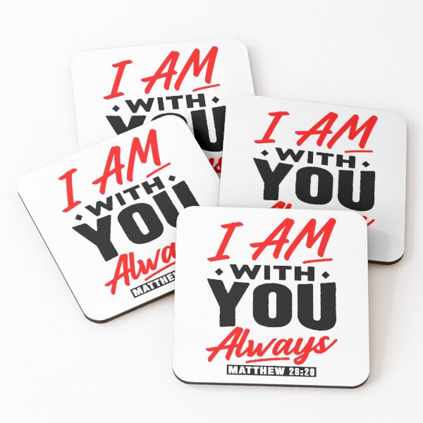 Item preview, Matthew 28:20 I Am With You Always designed and sold by plushism.