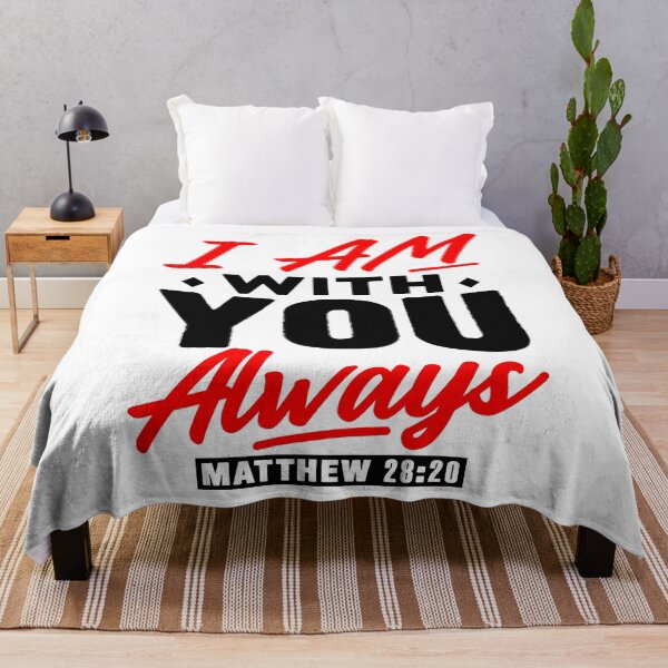 Item preview, Matthew 28:20 I Am With You Always designed and sold by plushism.