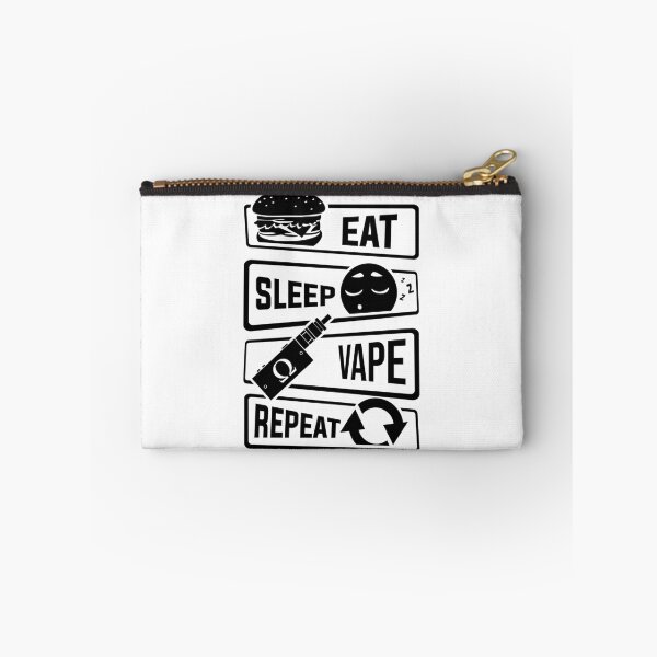 Item preview, Eat Sleep Vape Repeat - Vaping Vapor Subohm Liquid designed and sold by anziehend.