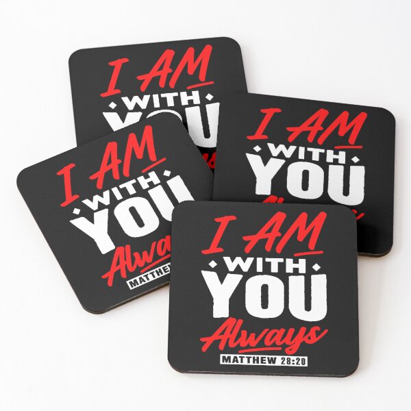 Item preview, Matthew 28:20 I Am With You Always designed and sold by plushism.