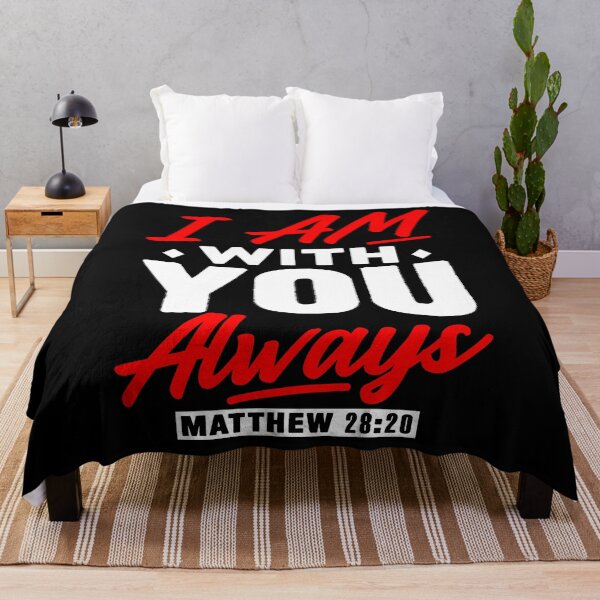 Item preview, Matthew 28:20 I Am With You Always designed and sold by plushism.