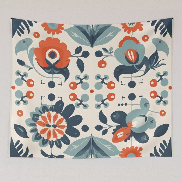 Item preview, Microscopic Retro Bloom designed and sold by wildlynordics.