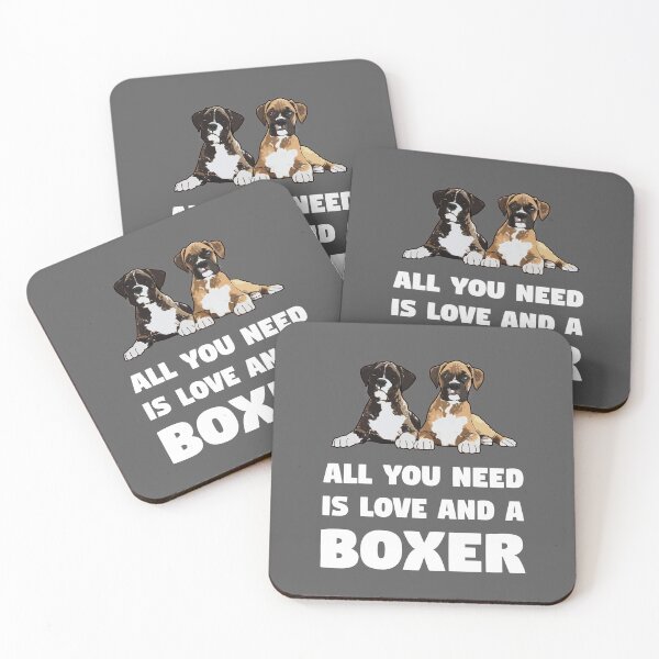 Item preview, All You Need Is Love And A Boxer designed and sold by kudostees.