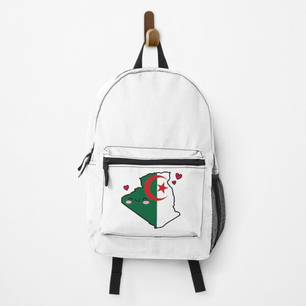 Item preview, Algeria Flag Map Smile with Love designed and sold by pixelsparkzone.