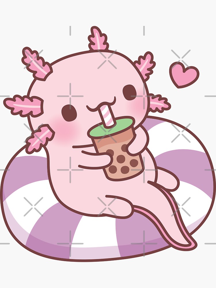 Cute Chilling Axolotl Coffee Mug for Sale by rustydoodle