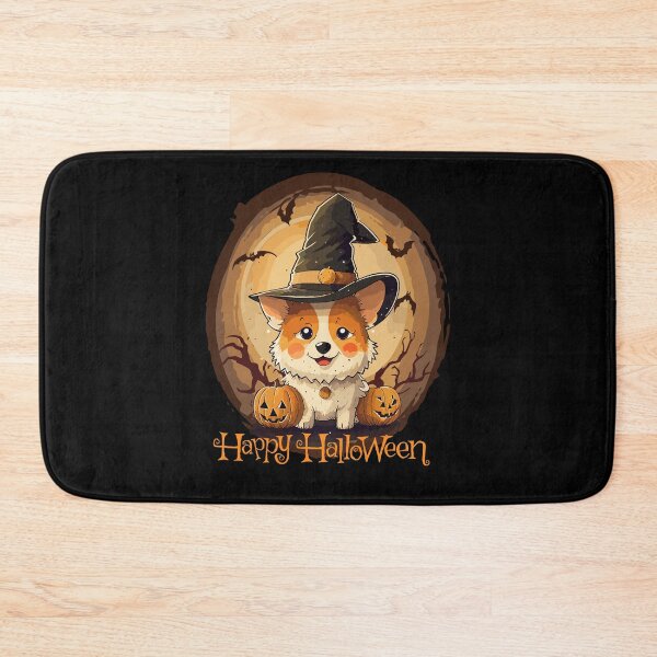 Item preview, Cute Corgi in Witch Hat designed and sold by ElCrocodel.