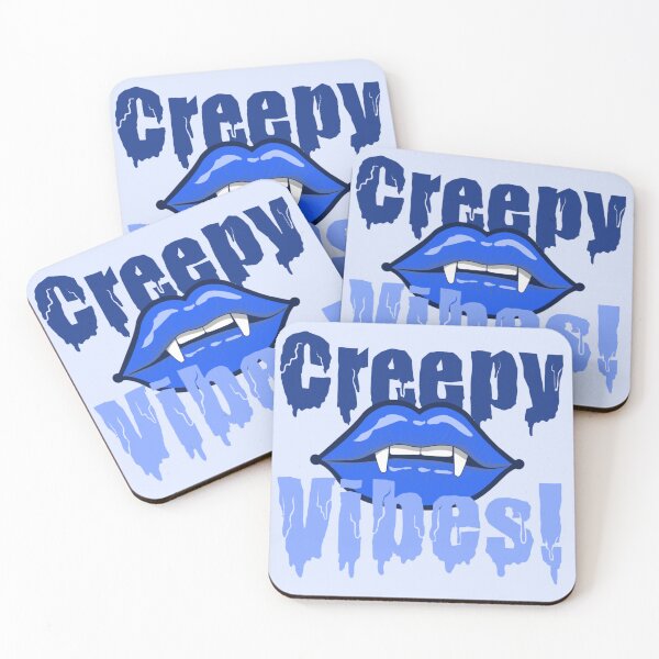 Item preview, Frosty Blue Creepy Vibes! designed and sold by CuteNcreepyuk.