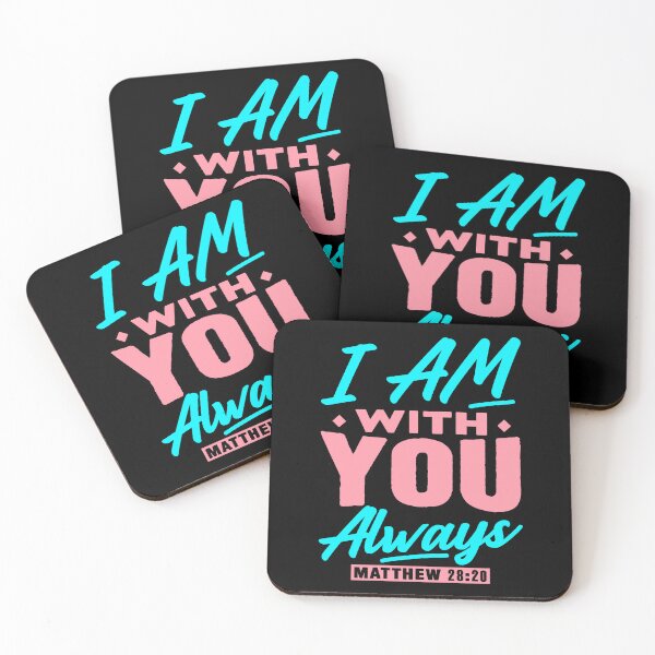 Item preview, Matthew 28:20 I Am With You Always designed and sold by plushism.