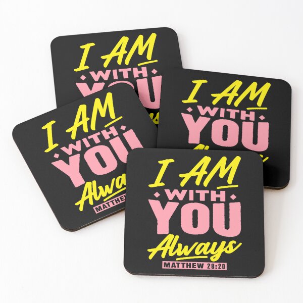 Item preview, Matthew 28:20 I Am With You Always designed and sold by plushism.