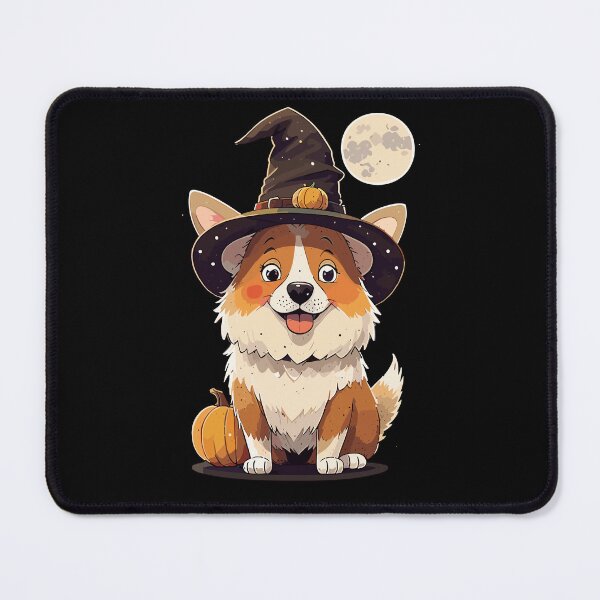 Item preview, Cute Corgi in Witch Hat designed and sold by ElCrocodel.