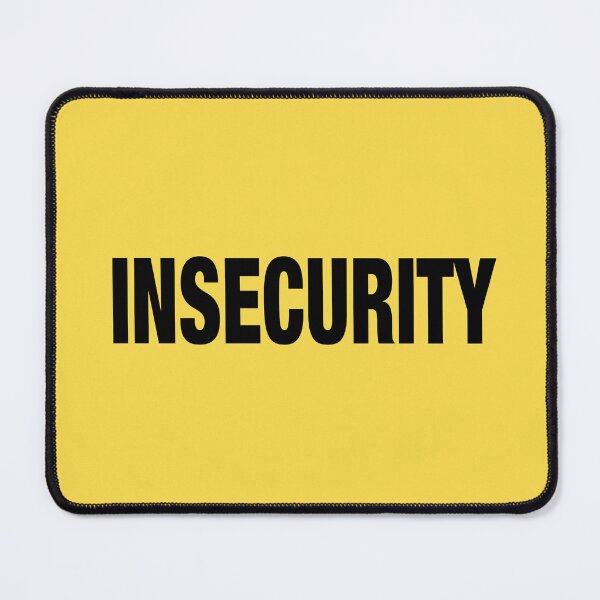 Item preview, INSECURITY - Security Yellow T-Shirt Parody designed and sold by goldentusk.