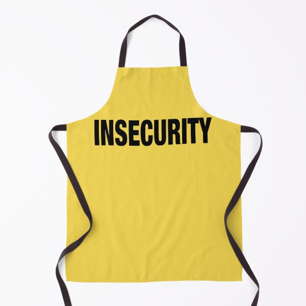 Item preview, INSECURITY - Security Yellow T-Shirt Parody designed and sold by goldentusk.
