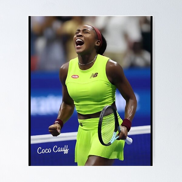 Item preview, Coco sport Gauff Coco Cori Tennis Player designed and sold by torrescarole.