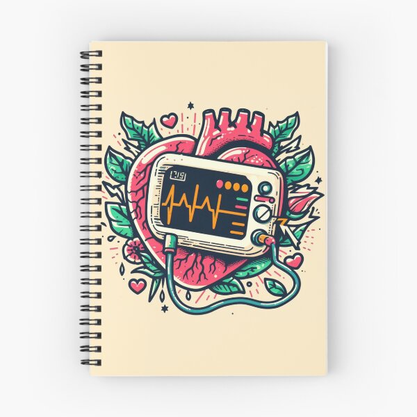 Item preview, Heart and Heart Monitor designed and sold by attpavitra.