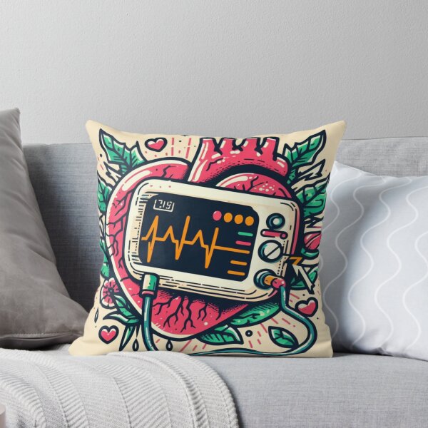 Item preview, Heart and Heart Monitor designed and sold by attpavitra.