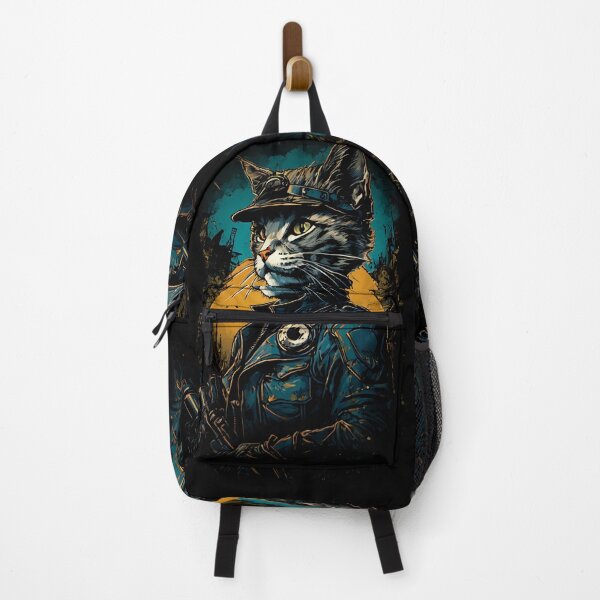 Item preview, Rebellion Cat In Blue Jacket designed and sold by NPC-Trader.