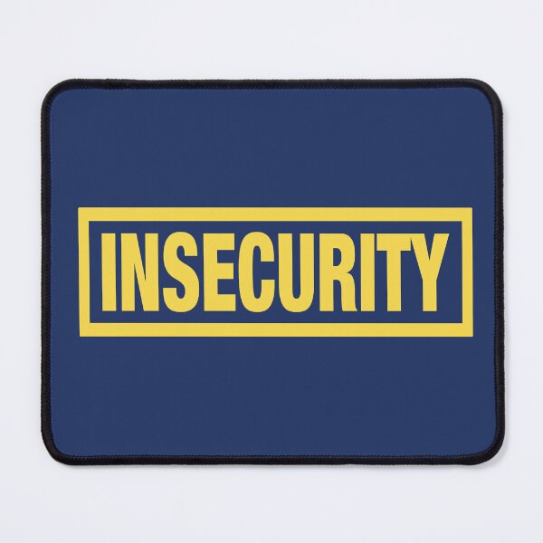 Item preview, INSECURITY - Security Yellow Border T-Shirt Parody designed and sold by goldentusk.