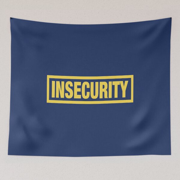 Item preview, INSECURITY - Security Yellow Border T-Shirt Parody designed and sold by goldentusk.