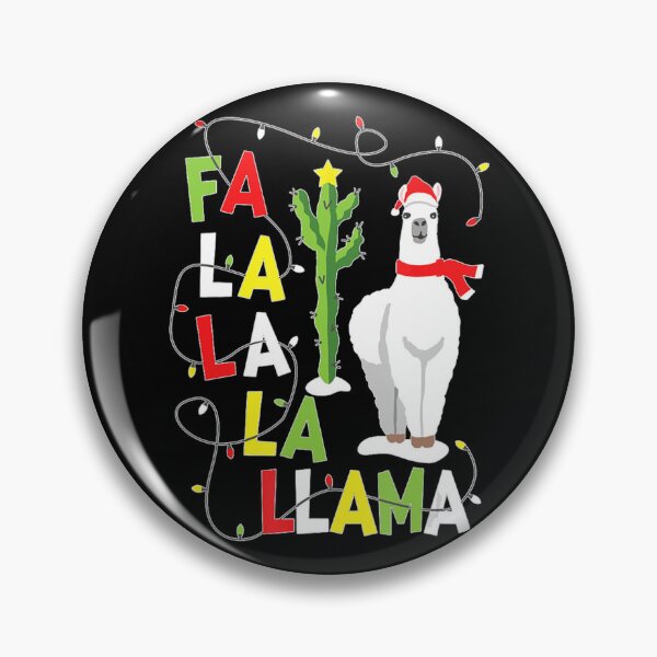 Item preview, Fa La Llama Christmas designed and sold by bidsnabah.