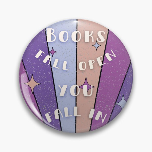 Item preview, Books Fall Open You Fall In designed and sold by sassandsun.