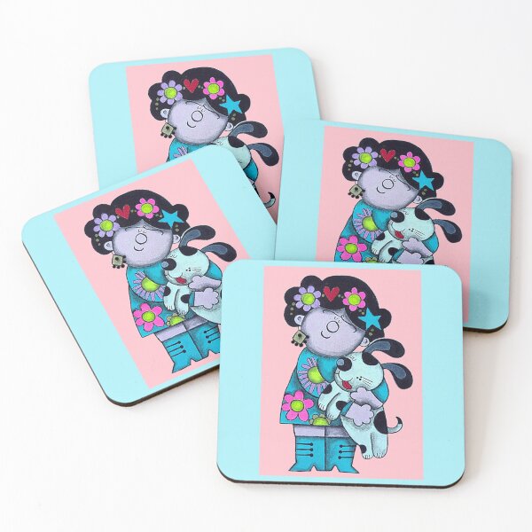 Item preview, Frida Kahlo con perrito! designed and sold by Lalitapinta.