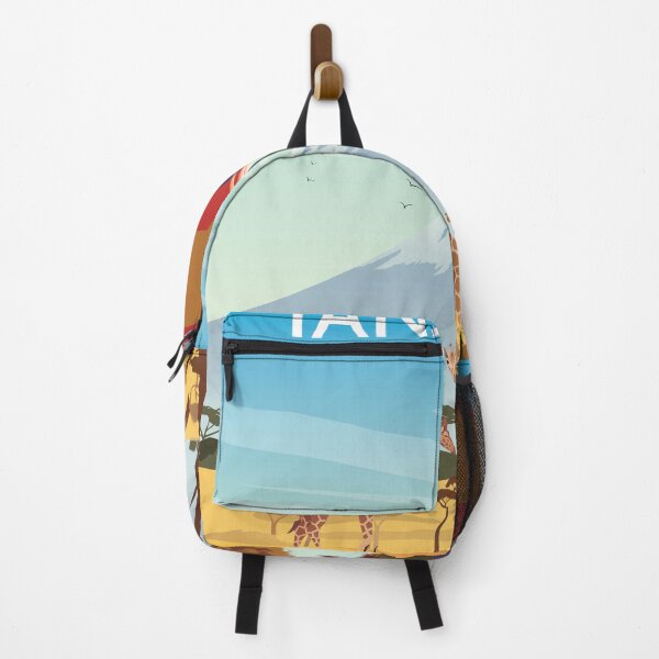 Item preview, Tnazania travel poster designed and sold by Arctic frame studio.