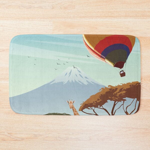 Item preview, Tnazania travel poster designed and sold by Arctic frame studio.