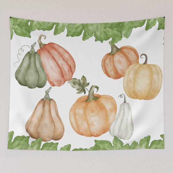Item preview, Watercolor Pumpkins designed and sold by MaisiePumpkin.