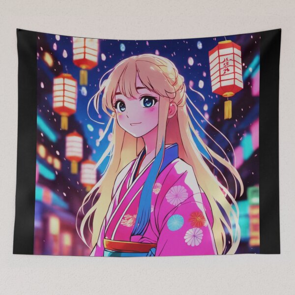Item preview, Festival Date with Kaori Miyazono designed and sold by chrismaecanes.