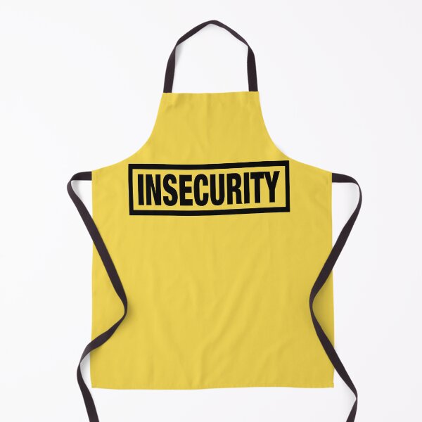Item preview, INSECURITY - Security Black Border T-Shirt Parody designed and sold by goldentusk.