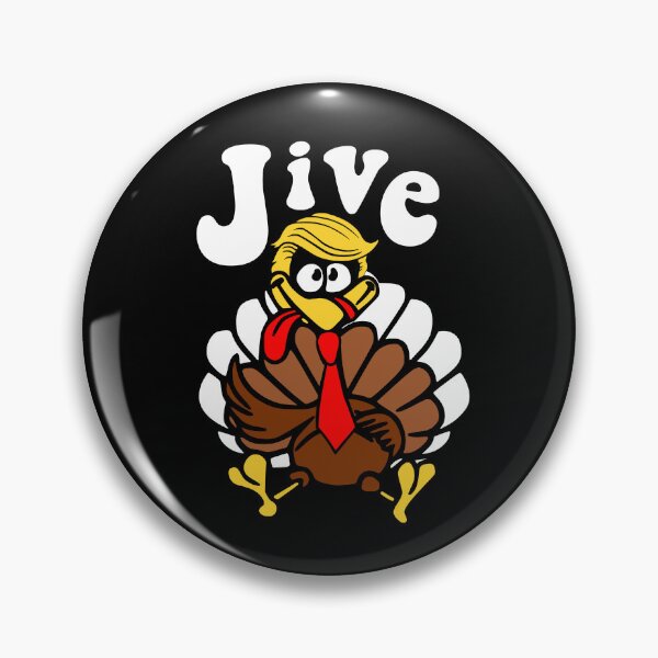 Artikelvorschau, Jive Turkey Thanksgiving Trump entworfen und verkauft von goodtogotees.
