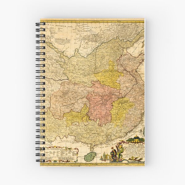 Item preview, 1740 map of China designed and sold by Francespoppy.