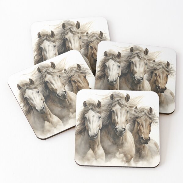 Item preview, Wind Swept Three Horse Bust designed and sold by dcrc.