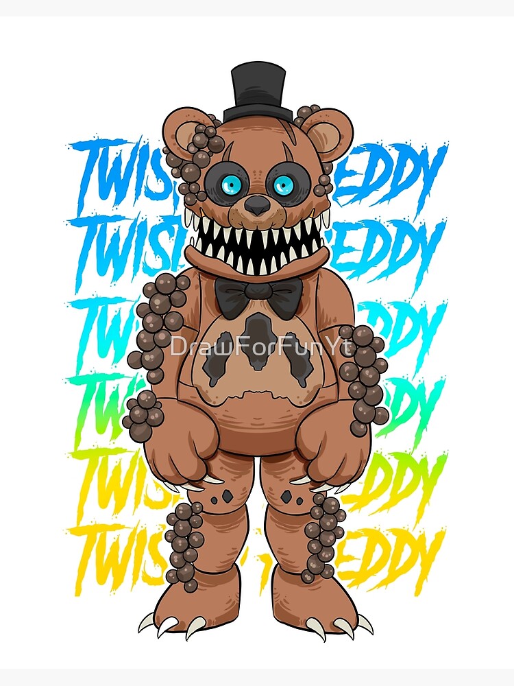 Freddy gift FNAF fanart Five Nights at Freddys digital Fazbear FNAF horror  drawing gift Halloween decor digital drawing FNAF 1 instant