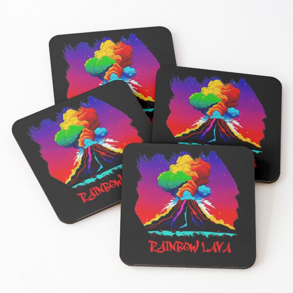 Item preview, Rainbow Lava Cannabis Weed Strain Volcano Rainbow Eruption designed and sold by Coder-T.
