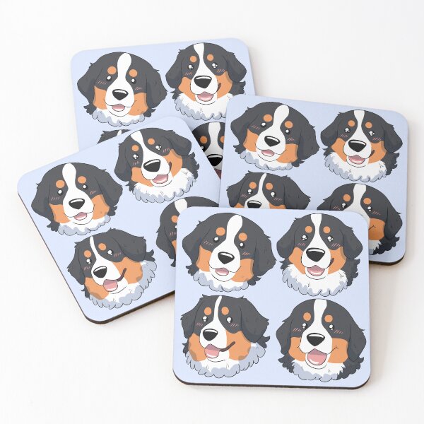 Item preview, Cute bernese mountain dog face pattern  designed and sold by Yaragold.