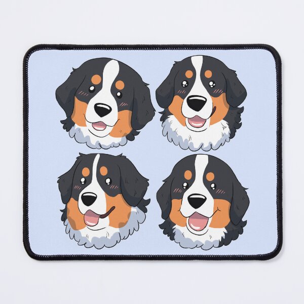 Item preview, Cute bernese mountain dog face pattern designed and sold by Yaragold.