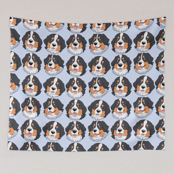 Item preview, Cute bernese mountain dog face pattern  designed and sold by Yaragold.