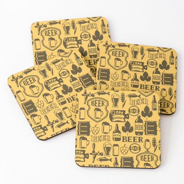 Item preview, BEER seamless pattern  designed and sold by DdemocrazydizZ.